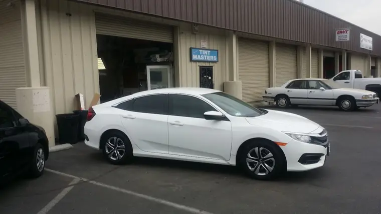Window tint install — Tint Masters Fresno #152