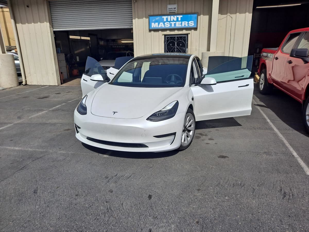Tesla Model 3 — In the shop