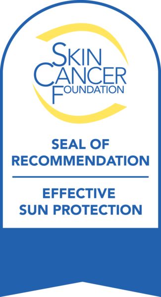 Skin Cancer Foundation Seal of Recommendation for Effective Sun Protection