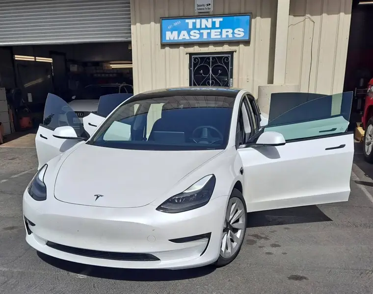 Window tint install — Tint Masters Fresno #119